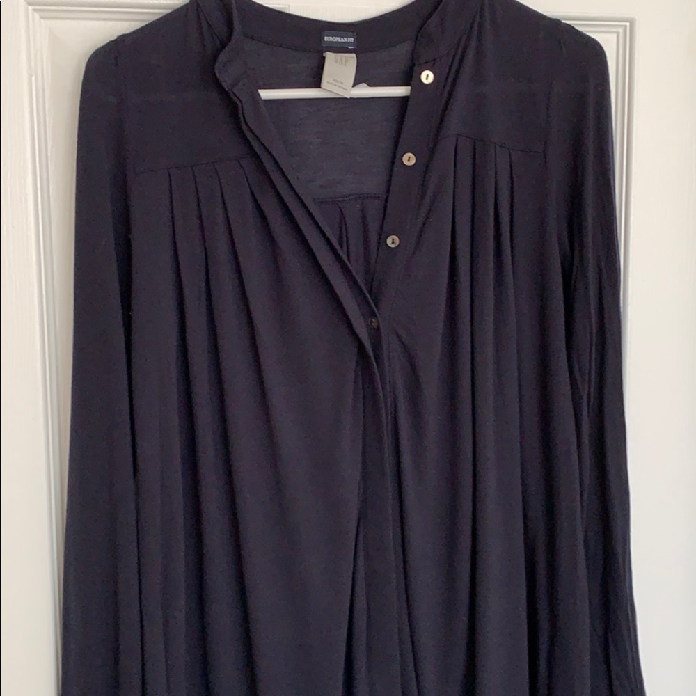 Gap navy blue shift dress